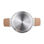 Каструля з кришкою Bergner Naturally, 20 см, 2.4 л (BG-34745-CR)