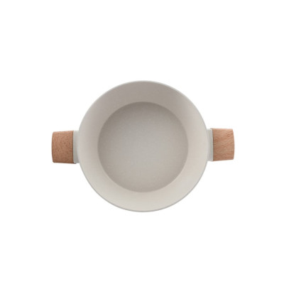 Сотейник з кришкою Bergner Naturally, 28 см (BG-34747-CR)