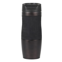 Термокружка Bergner Walking anywhere, 400 мл (BG-37518-MBK)