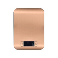 Ваги кухонні Bergner Copper, 0-5 кг, мідні (BG-50058-CP)