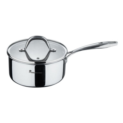 Ківш з кришкою Bergner MasterPro Hi-tech-3, 18 см (BGMP-1622)