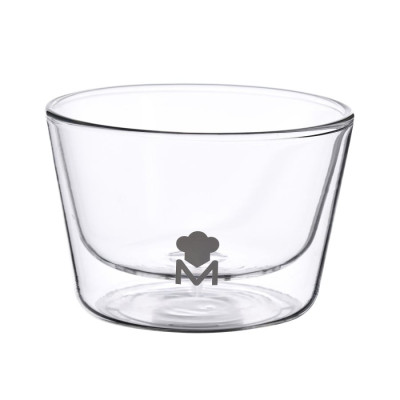 Піала з подвійними стінками Bergner MasterPro Mixology, 200 мл (BGMP-20101)