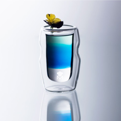 Набір чарок з подвійними стінками Bergner MasterPro Mixology, 50 мл, 4 шт (BGMP-20201)