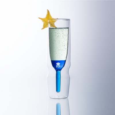 Набір склянок з подвійними стінками Bergner MasterPro Mixology, 190 мл, 2 шт (BGMP-20205)