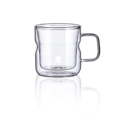 Набір чашок з подвійними стінками Bergner MasterPro Mixology, 140 мл, 2 шт (BGMP-20208)