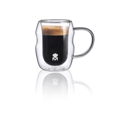 Набір чашок з подвійними стінками Bergner MasterPro Mixology, 50 мл, 4 шт (BGMP-20209)