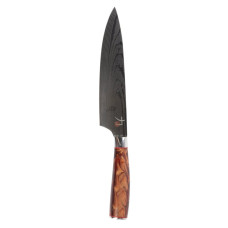 Ніж кухонний Bergner MasterPro Tetsu, коричневий, 20 см (BGMP-4126-BR)