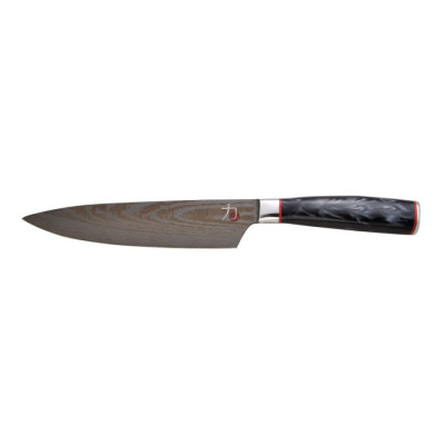 Ніж кухонний Bergner MasterPro Tetsu, чорний, 20 см (BGMP-4126-MBK)