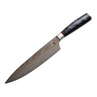 Ніж кухонний Bergner MasterPro Tetsu, чорний, 20 см (BGMP-4126-MBK)
