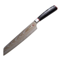 Ніж кухонний накірі Bergner MasterPro Tetsu, чорний, 20 см (BGMP-4127-MBK)