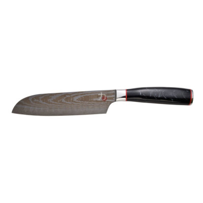 Ніж кухонний сантоку Bergner MasterPro Tetsu, 17.5 см (BGMP-4128-MBK)