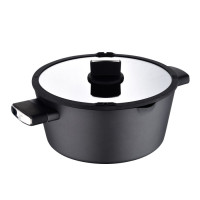 Каструля з кришкою Bergner Ion, 6 л (BG-35802-BK)