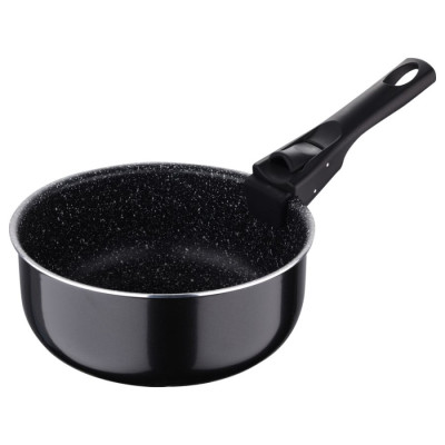 Набір ковшів Bergner Click&cook black, 16/18/20 см (BG-31602-BK)