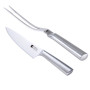 Набір ніж та виделка для м'яса Bergner Bbq lovers, 2 предмета (BG-40220-MM)