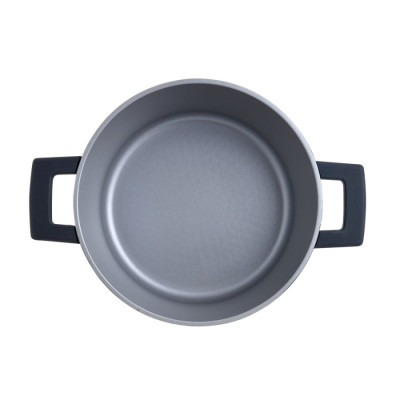 Каструля з кришкою Bergner MasterPro Indigo, 24 см (BGMP-7979)