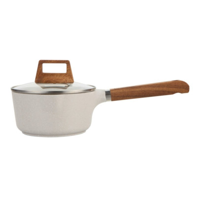Ківш з кришкою  Bergner Naturally, 16 см, 2 л (BG-30635-CR)