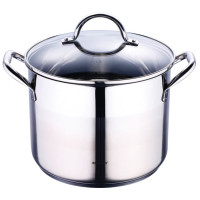 Каструля висока з кришкою Bergner Gourmet, 8.2 л (BG-6504)