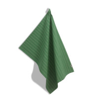 Кухонний рушник KELA Cora, 70x50 см, темно-зелений в смужку (12821)