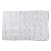 Килимок для ванної KELA Leana, білий, 100х60х0.5 см (23527)