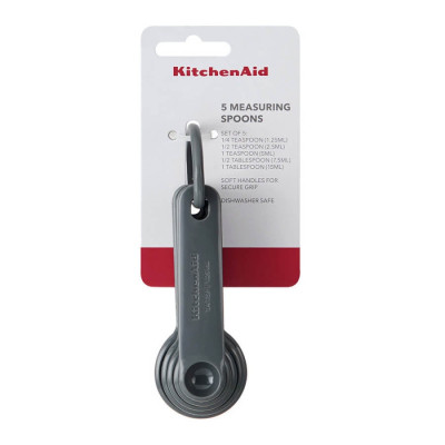 Набір мірних ложок KitchenAid Coreline, 5 шт (KQG057OHCGG)