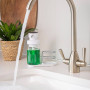 Диспенсер для миючого засобу з підставкою для губки KitchenAid Sinkware, 350 мл, білий (KEG887OSWH)