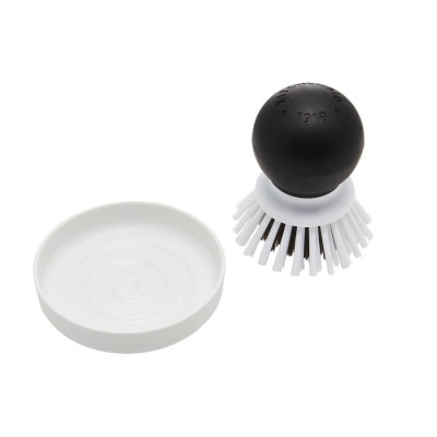 Щітка для миття посуду KitchenAid Sinkware, 9 см, білий (KEG195OSBA)