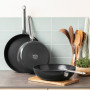 Вок GreenPan Evolution, 28 см, 3,6 л з керамічним покриттям, чорний (CC006388-001)
