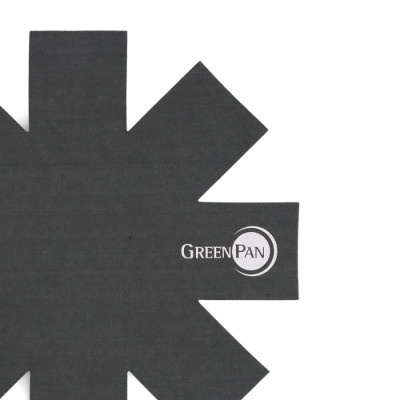Захист для зберігання сковорідок GreenPan, 3 шт, чорний (CC002582-001)