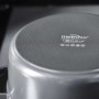 Каструля з кришкою GreenPan Featherweights, 28 см, 6,3 л з керамічним покриттям, чорний (CC005057-001)