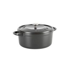 Каструля з кришкою GreenPan Featherweights, 28 см, 6,3 л з керамічним покриттям, чорний (CC005057-001)