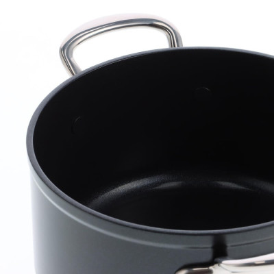 Каструля з кришкою GreenPan Barcelona Pro, 24 см, 4,9 л, з керамічним покриттям (CC005334-001)