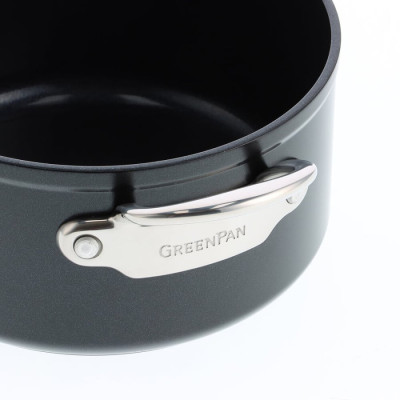 Каструля з кришкою GreenPan Barcelona Pro, 24 см, 4,9 л, з керамічним покриттям (CC005334-001)