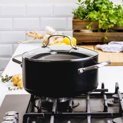 Каструля з кришкою GreenPan Copenhagen, 24 см, 4,9 л з керамічним покриттям (CC003346-001)