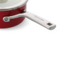 Набір посуду KitchenAid Steel Core, 8 предметів, 16/20/24 см, 1,3/3,7/6 л, червоний (CC004920-001)