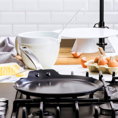 Сковорода для млинців GreenPan Copenhagen, 28 см з керамічним покриттям (CC003112-001)