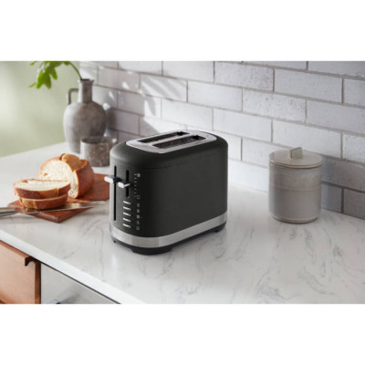 Тостер KitchenAid 5KMT2109EBK колір чавун