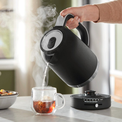 
Електрочайник KitchenAid 1,7 л 5KEK1701EBK колір чавун
