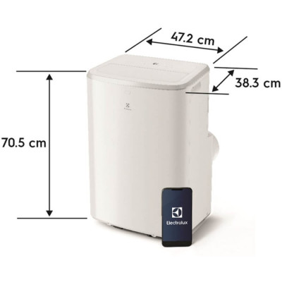 Мобільний кондиціонер ELECTROLUX EXP26U339CW