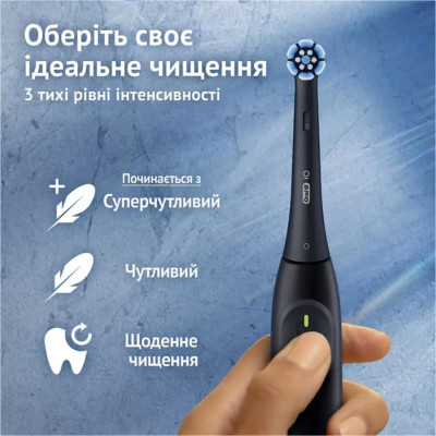 Зубна щітка Braun Oral-B iO Series 2  iOS2.1D9.2K Black + футляр