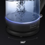 Електрочайник Polaris PWK 17103CGL Water Way Pro Чорний