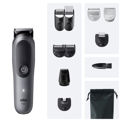Тример BRAUN AIO 5560 — універсальний інструмент для догляду за зовнішністю