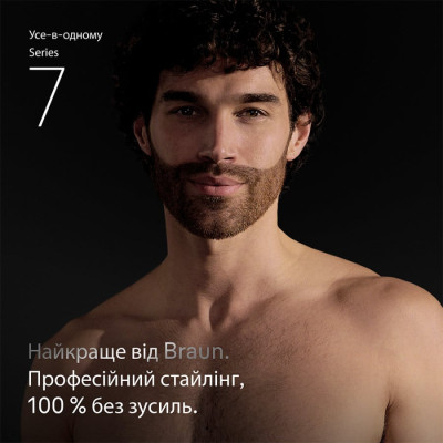 Триммер BRAUN AIO 7580 — професійний догляд для чоловіків