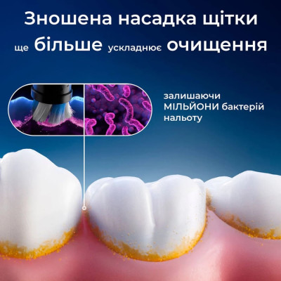 
                            Насадка для електричної зубної щітки BRAUN Oral-B iO RB SBF-4 (4)
                                                    
