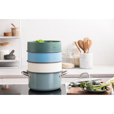 
              Вставка-пароварка GreenPan Steam, 24 см, кремовий (CC006628-001)
                          