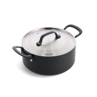 Каструля з кришкою GreenPan Craft, 24 см, 4,9 л з керамічним покриттям (CC002267-001)