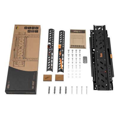 Кронштейн ATG W50100LB (50"-100" Наклонно-поворотный-двухрычажный)
