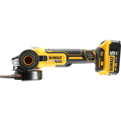 Шлифмашина угловая - болгарка бесщеточная аккумуляторная DeWALT DCG405P2