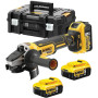 Шлифмашина угловая - болгарка бесщеточная аккумуляторная DeWALT DCG405P3