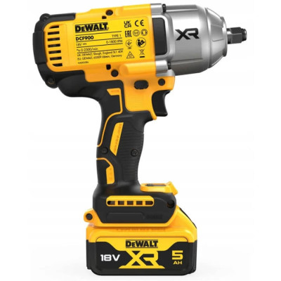 Гайкокрут ударный аккумуляторный бесщеточный DeWALT DCF900P2T