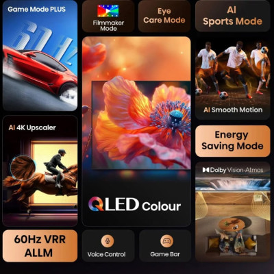 Телевізор Hisense QLED 55E7Q
